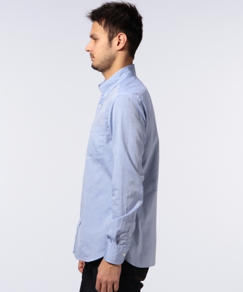 UNITED ARROWS(ユナイテッドアローズ)の「UAS オックスボタンダウン シャツ ◆(シャツ/ブラウス・メンズ・ホワイト/コバルトブルー・SMALL/X-LARGE/MEDIUM/LARGE/X-SMALL)」の5枚目の写真