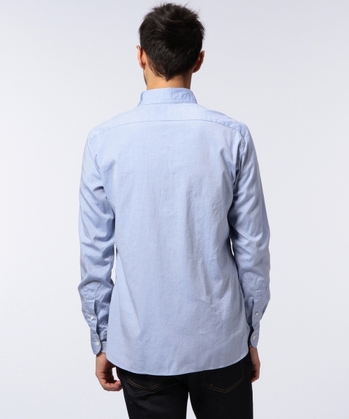 UNITED ARROWS(ユナイテッドアローズ)の「UAS オックスボタンダウン シャツ ◆(シャツ/ブラウス・メンズ・ホワイト/コバルトブルー・SMALL/X-LARGE/MEDIUM/LARGE/X-SMALL)」の6枚目の写真