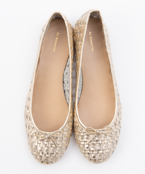 Au BANNISTER（オゥバニスター）の「【販売店舗限定】メッシュパンプス（パンプス・レディース・ホワイト/ゴールド/キャメル・38/39/36/37/35）」の3枚目の写真