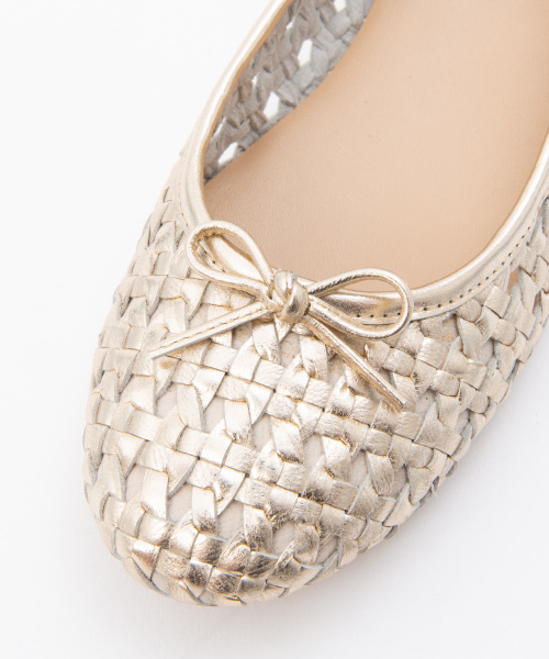 Au BANNISTER（オゥバニスター）の「【販売店舗限定】メッシュパンプス（パンプス・レディース・ホワイト/ゴールド/キャメル・38/39/36/37/35）」の15枚目の写真