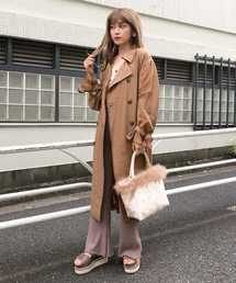 one after another NICE CLAUP | エレガンストレンチコート(トレンチコート)