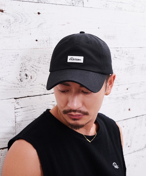 #Re:room（リルーム）の「ラバーロゴツイルキャップ（キャップ・メンズ・ホワイト/ブラック/カーキ・FREE）」の14枚目の写真