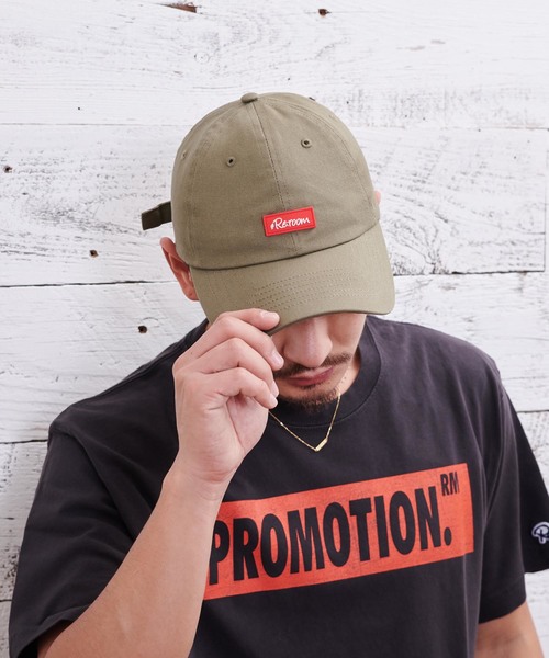 #Re:room（リルーム）の「ラバーロゴツイルキャップ（キャップ・メンズ・ホワイト/ブラック/カーキ・FREE）」の13枚目の写真