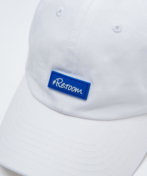 #Re:room（リルーム）の「ラバーロゴツイルキャップ（キャップ・メンズ・ホワイト/ブラック/カーキ・FREE）」の9枚目の写真
