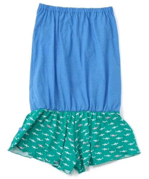 BEAUTY&YOUTH UNITED ARROWS（ビューティーアンドユースユナイテッドアローズ）の「BY Lepidos ソリッド×シャーク オールインワン ◆（水着・レディース・グレー/ライトブルー・フリー）」の4枚目の写真