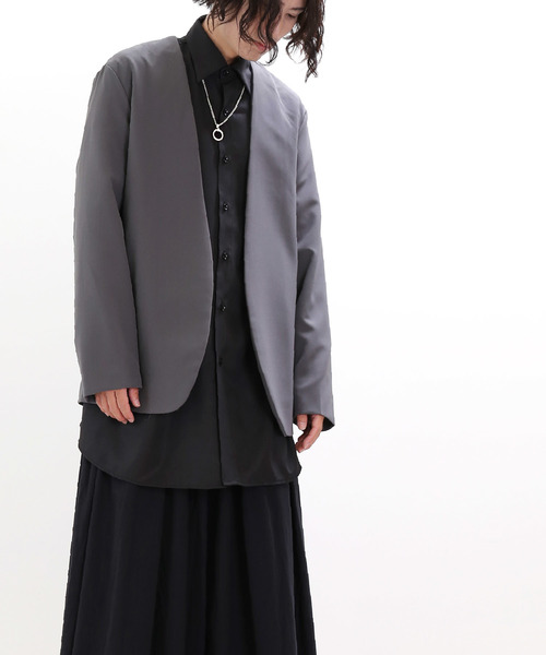 minsobi(ミンソビ)の「リングネックレズ 男女兼用(ネックレス・メンズ・シルバー/シルバー系その他・ONE SIZE)」の8枚目の写真