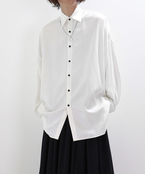 minsobi(ミンソビ)の「リングネックレズ 男女兼用(ネックレス・メンズ・シルバー/シルバー系その他・ONE SIZE)」の13枚目の写真