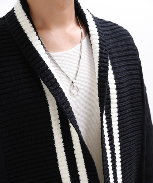 minsobi(ミンソビ)の「リングネックレズ 男女兼用(ネックレス・メンズ・シルバー/シルバー系その他・ONE SIZE)」の18枚目の写真