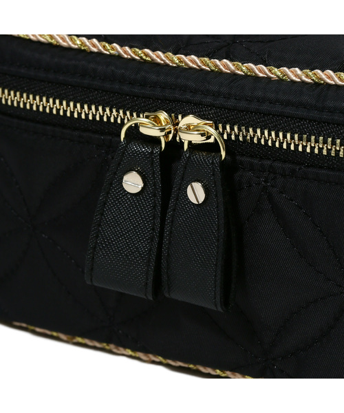 Francfranc（フランフラン）の「ベル バニティポーチ S ブラック（ポーチ・レディース・マルチ・FREE）」の4枚目の写真