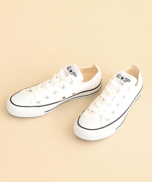 BEAUTY&YOUTH UNITED ARROWS（ビューティーアンドユースユナイテッドアローズ）の「＜CONVERSE（コンバース）＞∴ALL STAR LOW オールスター スニーカー¨ ◆（スニーカー・レディース・ベージュ/ホワイト・25cm/24.5cm/24cm/22.5cm/23.5cm/23cm）」の2枚目の写真