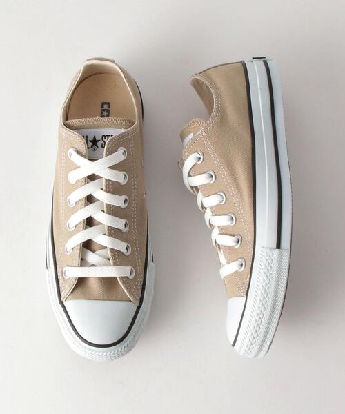 BEAUTY&YOUTH UNITED ARROWS（ビューティーアンドユースユナイテッドアローズ）の「＜CONVERSE（コンバース）＞∴ALL STAR LOW オールスター スニーカー¨ ◆（スニーカー・レディース・ベージュ/ホワイト・25cm/24.5cm/24cm/22.5cm/23.5cm/23cm）」の7枚目の写真