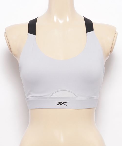 Reebok（リーボック）の「 ヒーロー ハイインパクト パワー ブラ / Hero High-Impact Power Bra（スポーツブラ・レディース・ライトグレー/ターコイズブルー/ブラック・SMALL/MEDIUM/LARGE/X-LARGE/XX-SMALL/X-SMALL）」の3枚目の写真