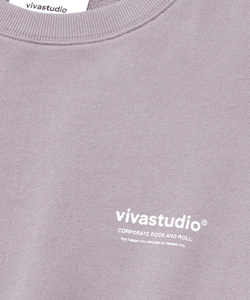 VIVASTUDIO(ビバスタジオ)の「『VIVA STUDIO』LOCATION CREWNECK JS/ロケーション クルーネックトレーナー/スウェット(スウェット・メンズ・ブラック/イエロー/ベージュ/アイボリー/グリーン/チャコールグレー/パープル/グレー・M/L)」の15枚目の写真