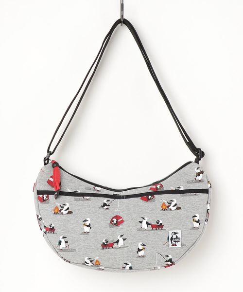 CHUMS(チャムス)の「【CHUMS】Small Banana Shoulder Sweat(ショルダーバッグ・メンズ・イエロー/レッド/ヘザーグレー/グレー系その他/ブラック/ネイビー/ストライプ/カラフル・FREE)」の4枚目の写真