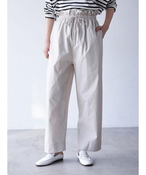 AMERICAN HOLIC（アメリカンホリック）の「ウエストフリルイージ－パンツ　＊〇（その他パンツ・レディース・ライトグレー/カーキ/マスタード・M/L）」の8枚目の写真