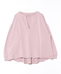 STYLEBLOCK | 裏毛スウェットビッグシルエットキーネック(Tシャツ/カットソー)