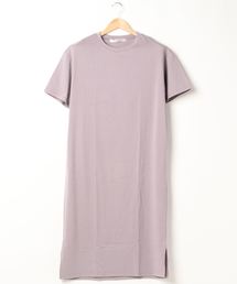 選べる2丈シンプルTシャツワンピース