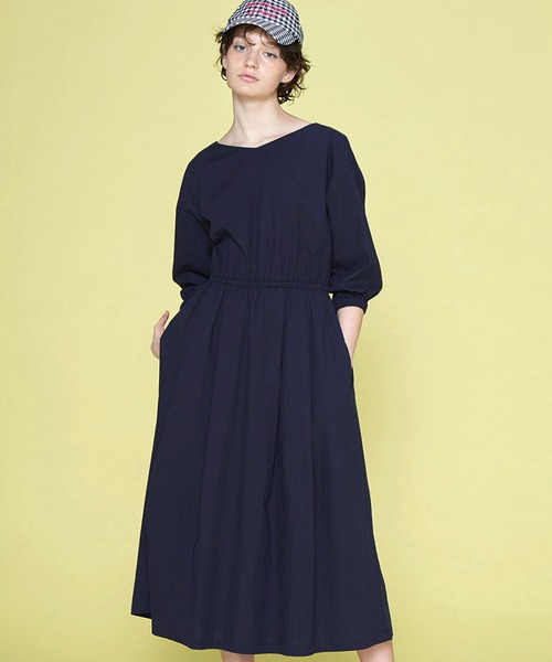 ギャザーたっぷり 後ろリボンワンピース ワンピース シロップ シロップ のファッション通販 Zozotown