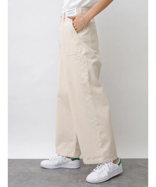 AMERICAN HOLIC(アメリカンホリック)の「チノベーカーパンツ 〇*(その他パンツ・レディース・アイボリー/カーキ・SMALL/MEDIUM/LARGE)」の14枚目の写真