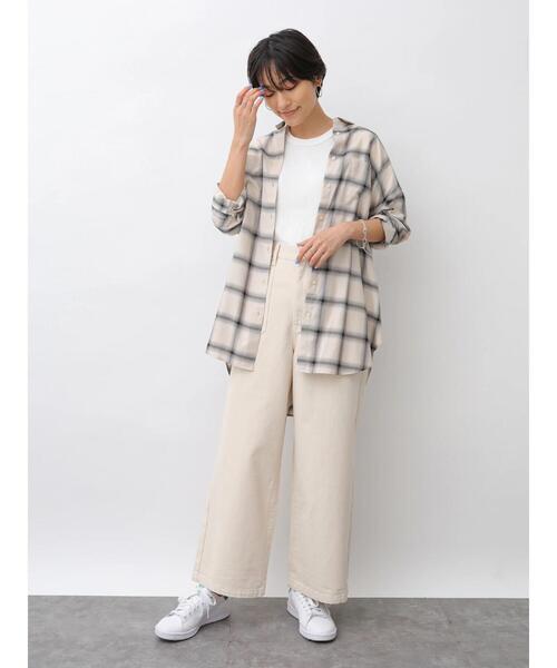 AMERICAN HOLIC(アメリカンホリック)の「チノベーカーパンツ 〇*(その他パンツ・レディース・アイボリー/カーキ・SMALL/MEDIUM/LARGE)」の16枚目の写真