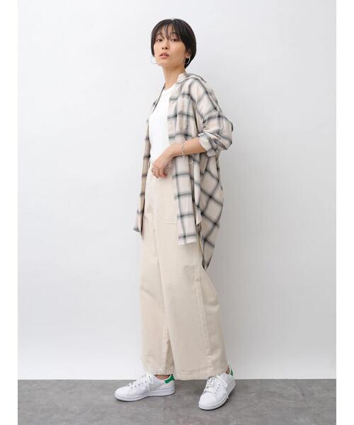 AMERICAN HOLIC(アメリカンホリック)の「チノベーカーパンツ 〇*(その他パンツ・レディース・アイボリー/カーキ・SMALL/MEDIUM/LARGE)」の17枚目の写真