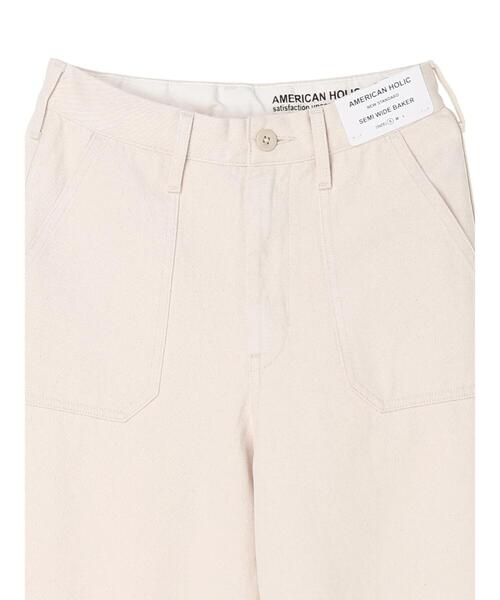AMERICAN HOLIC(アメリカンホリック)の「チノベーカーパンツ 〇*(その他パンツ・レディース・アイボリー/カーキ・SMALL/MEDIUM/LARGE)」の21枚目の写真