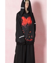 ankoROCK（アンコロック）の「退廃ハート縫合ゾンビウサ耳プル