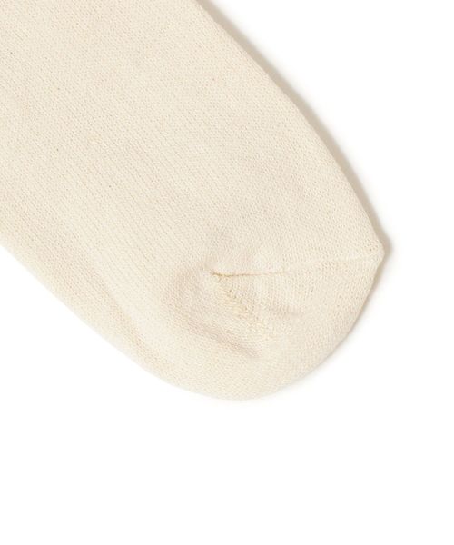 SHIPS any（シップス エニィ）の「ORGANIC THREADS: 3ピース レギュラー クルー ソックス（ソックス/靴下・メンズ・ナチュラル・ONE SIZE）」の4枚目の写真
