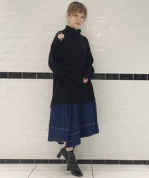 Candy Stripper | SHABBY CANDY DAMAGE ニット(ニット/セーター)