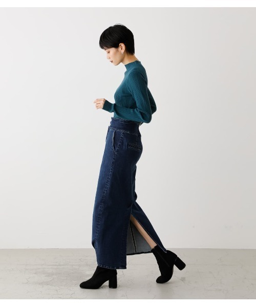 マウジー　デニムスカート MOUSSY | UPSIDE DOWN REMAKE デニムスカート (スカート ) |SHEL