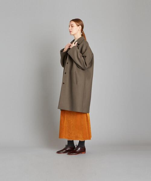 ＜Steven Alan＞MELTON BOX COAT/コート Steven Alan（スティーブンアラン）の「＜Steven Alan＞MELTON BOX