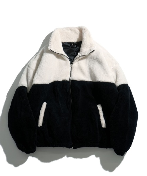 おしゃれスタ（オシャレスタ）の「ビッグサイズスタンドブルゾン(IR) オーバーサイズ メンズ レディース（ブルゾン・メンズ・A/B/C/D・M/L/XL）」の20枚目の写真