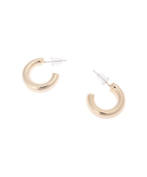 fifth（フィフス）の「ミディアムフープピアス（ピアス（両耳用）・レディース・シルバー/ゴールド・FREE）」の6枚目の写真