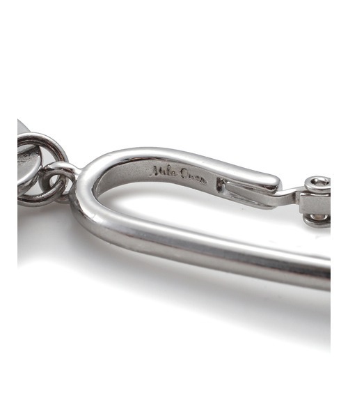 Mila Owen（ミラオーウェン）の「メタルプレートチャームイヤリング（イヤリング・レディース・シルバー/ゴールド・FREE）」の6枚目の写真