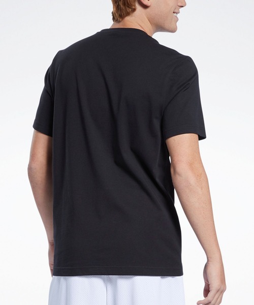 Reebok(リーボック)の「クラシックス バスケットボール ポケットTシャツ / Classics Basketball Pocket T-Shirt(Tシャツ/カットソー・メンズ・ブラック/ホワイト・SMALL/MEDIUM/LARGE/XXX-LARGE/X-SMALL/X-LARGE/XX-LARGE)」の7枚目の写真