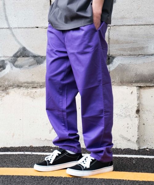 WEGO（ウィゴー）の「WEGO/シェフパンツ（チノパンツ・メンズ・ホワイト/ブラック/ダークグリーン/ベージュ/その他1/その他2/その他3/その他4/ライトパープル/ブルー/レッド/イエロー/パープル/グリーン系その他/その他5/ダークオレンジ/ワイン/ブルー系その他/その他6/その他7/グリーン/オレンジ/ピンク/グリーン系その他2/グレー系その他2・SMALL/MEDIUM/LARGE）」の11枚目の写真