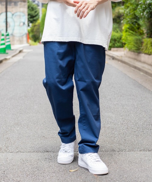 WEGO（ウィゴー）の「WEGO/シェフパンツ（チノパンツ・メンズ・ホワイト/ブラック/ダークグリーン/ベージュ/その他1/その他2/その他3/その他4/ライトパープル/ブルー/レッド/イエロー/パープル/グリーン系その他/その他5/ダークオレンジ/ワイン/ブルー系その他/その他6/その他7/グリーン/オレンジ/ピンク/グリーン系その他2/グレー系その他2・SMALL/MEDIUM/LARGE）」の10枚目の写真