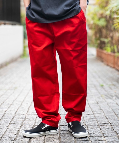 WEGO（ウィゴー）の「WEGO/シェフパンツ（チノパンツ・メンズ・ホワイト/ブラック/ダークグリーン/ベージュ/その他1/その他2/その他3/その他4/ライトパープル/ブルー/レッド/イエロー/パープル/グリーン系その他/その他5/ダークオレンジ/ワイン/ブルー系その他/その他6/その他7/グリーン/オレンジ/ピンク/グリーン系その他2/グレー系その他2・SMALL/MEDIUM/LARGE）」の15枚目の写真