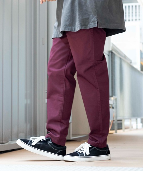 WEGO（ウィゴー）の「WEGO/シェフパンツ（チノパンツ・メンズ・ホワイト/ブラック/ダークグリーン/ベージュ/その他1/その他2/その他3/その他4/ライトパープル/ブルー/レッド/イエロー/パープル/グリーン系その他/その他5/ダークオレンジ/ワイン/ブルー系その他/その他6/その他7/グリーン/オレンジ/ピンク/グリーン系その他2/グレー系その他2・SMALL/MEDIUM/LARGE）」の16枚目の写真