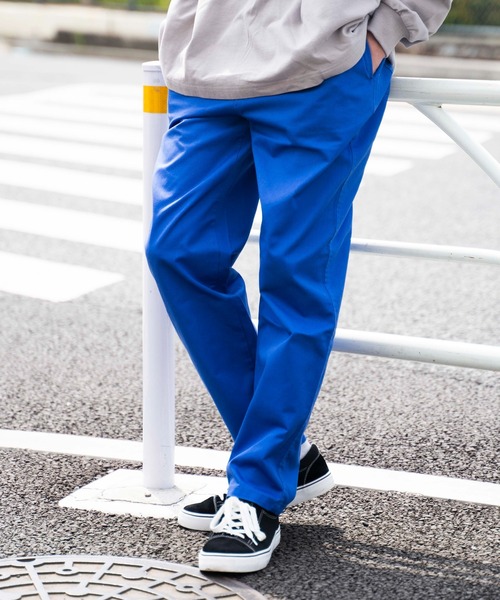 WEGO（ウィゴー）の「WEGO/シェフパンツ（チノパンツ・メンズ・ホワイト/ブラック/ダークグリーン/ベージュ/その他1/その他2/その他3/その他4/ライトパープル/ブルー/レッド/イエロー/パープル/グリーン系その他/その他5/ダークオレンジ/ワイン/ブルー系その他/その他6/その他7/グリーン/オレンジ/ピンク/グリーン系その他2/グレー系その他2・SMALL/MEDIUM/LARGE）」の9枚目の写真