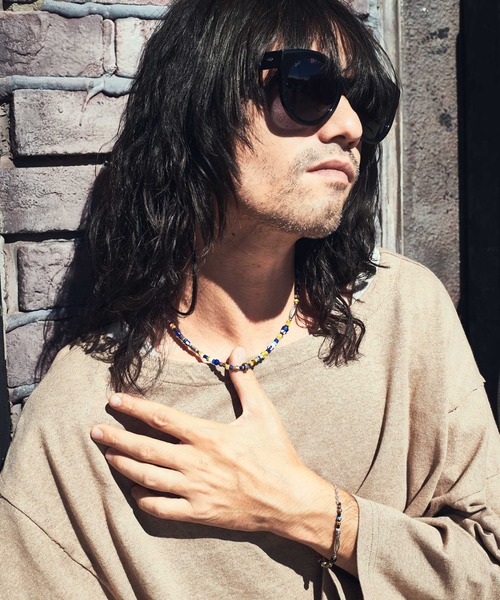 glamb(グラム)の「Mix beads bracelet / ミックスビーズブレスレット(ブレスレット・メンズ・マルチ/ブラック・FREE)」の12枚目の写真