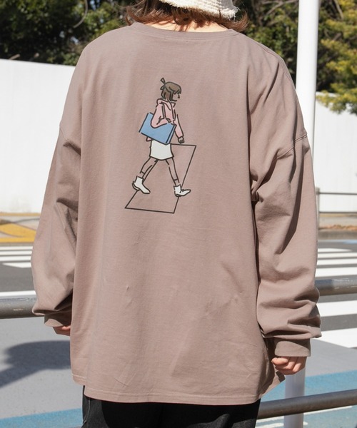 PairPair（ペアペア）の「歩くプリントロンT((ユニセックス)（Tシャツ/カットソー・レディース・A/B/C/D/E/F/G/H・FREE）」の11枚目の写真