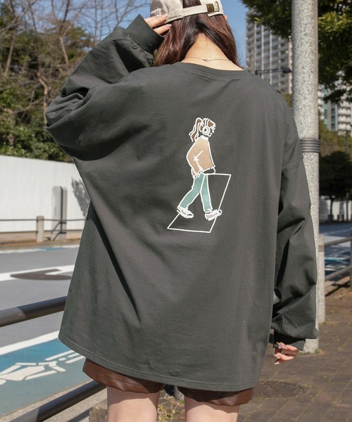 PairPair（ペアペア）の「歩くプリントロンT((ユニセックス)（Tシャツ/カットソー・レディース・A/B/C/D/E/F/G/H・FREE）」の13枚目の写真