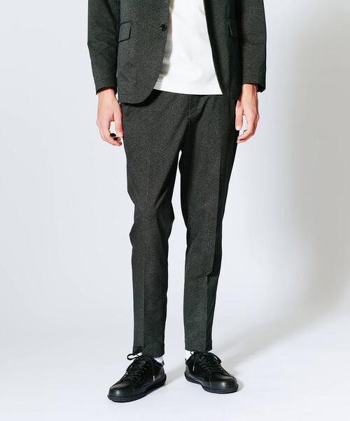 tk.TAKEO KIKUCHI（ティーケータケオキクチ）の「◆COOL DOTS(R)ストレッチパンツ（スーツパンツ・メンズ・ブラック系6/ライトグレー系6/ネイビー系5・01/02/03/04/05）」の2枚目の写真