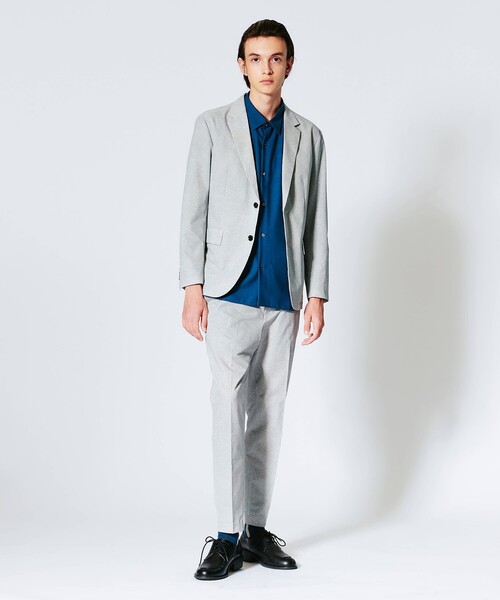 tk.TAKEO KIKUCHI（ティーケータケオキクチ）の「◆COOL DOTS(R)ストレッチパンツ（スーツパンツ・メンズ・ブラック系6/ライトグレー系6/ネイビー系5・01/02/03/04/05）」の10枚目の写真