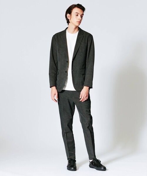 tk.TAKEO KIKUCHI（ティーケータケオキクチ）の「◆COOL DOTS(R)ストレッチパンツ（スーツパンツ・メンズ・ブラック系6/ライトグレー系6/ネイビー系5・01/02/03/04/05）」の11枚目の写真