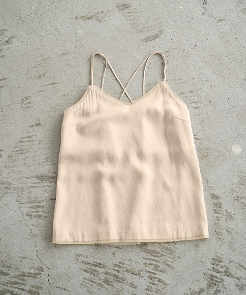 LOUNGEDRESS（ラウンジドレス）の「キャミソールブラウス（キャミソール・レディース・ブラック/ベージュ・FREE）」の2枚目の写真