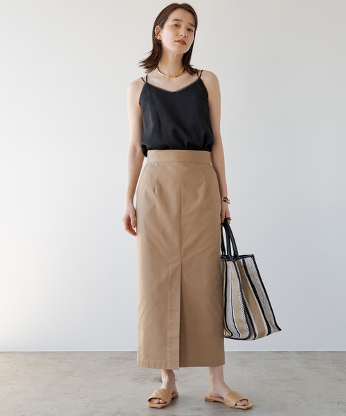 LOUNGEDRESS（ラウンジドレス）の「キャミソールブラウス（キャミソール・レディース・ブラック/ベージュ・FREE）」の10枚目の写真