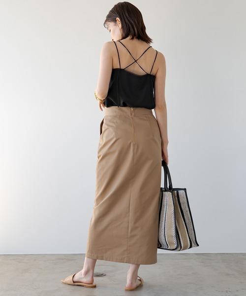 LOUNGEDRESS（ラウンジドレス）の「キャミソールブラウス（キャミソール・レディース・ブラック/ベージュ・FREE）」の7枚目の写真