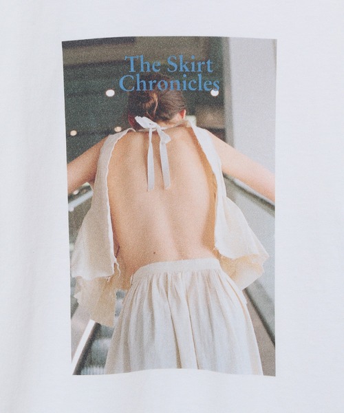 ADAM ET ROPE'（アダムエロペ）の「THE SKIRT CHRONICLES T（Tシャツ/カットソー・レディース・ホワイト系その他/ホワイト系その他2/ホワイト系その他3/ホワイト・FREE）」の16枚目の写真